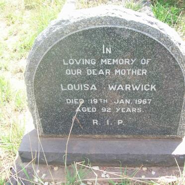 WARWICK Louisa -1967