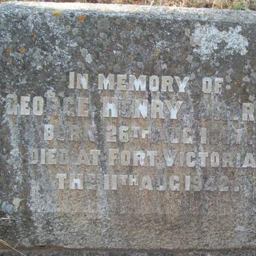 ARBRON George Henry 1887-1942