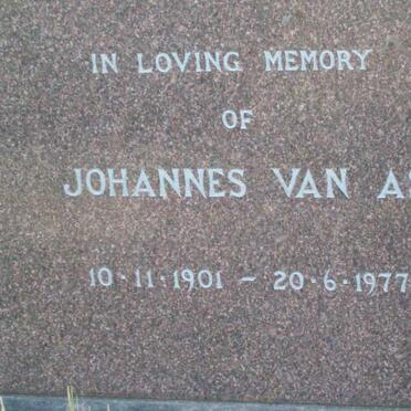 AS Johannes, van 1901-1977