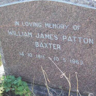 BAXTER William James Patton 1911-1969