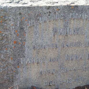 BROOKS Pauline 1916-1918