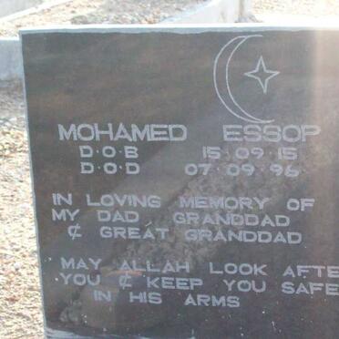 ESSOP Mohamed 1915-1996