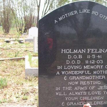 HOLMAN Felina 1941-2003