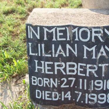HERBERT Lilian May 1916-1998