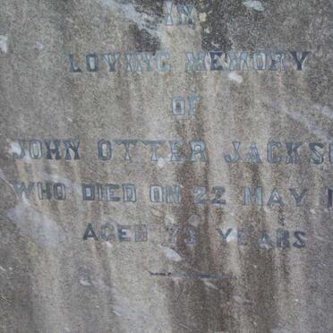 JACKSON John Otter -1913