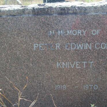 KNIVETT Peter Edwin Colin 1918-1970