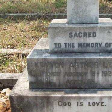 LEAHY Kenyon Arthur -1926