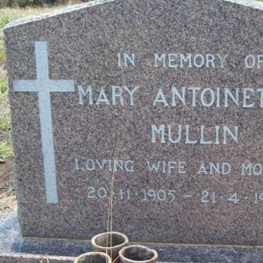 MULLIN Mary Antionette 1905-1946