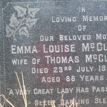 McCUSKER Emma Louise -1955