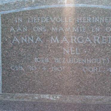 NEL Anna Margaretha nee BEZUIDENHOUT 1907-1985