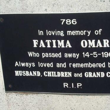 OMAR Fatima -1967