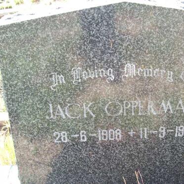 OPPERMANN Jack 1908-1975