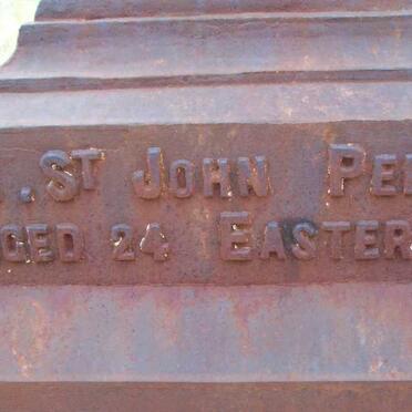 PERFECT Arthur -1897 :: PERFECT E. St John -1896