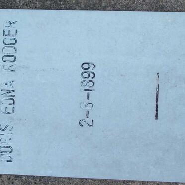 RODGER Doris Edna 1899-1994