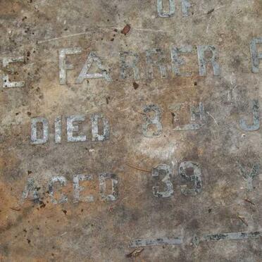 RADCLIFFE Jude Farrier -19??