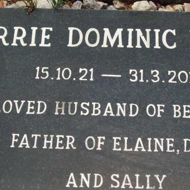 RIVRON Barrie Dominic 1921-2010