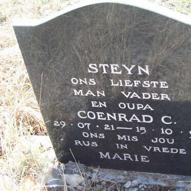STEYN Coenrad C. 1921-1998
