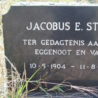 STEYN Jacobus E. 1904-1974