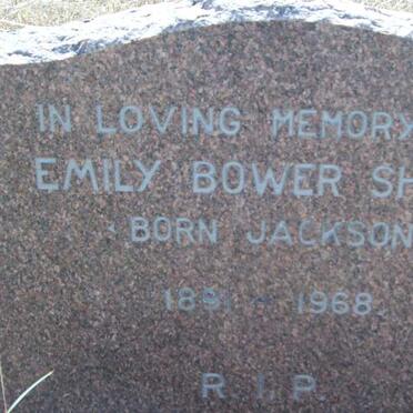 SHAW Emily Bower Shaw nee JACKSON 1891-1968
