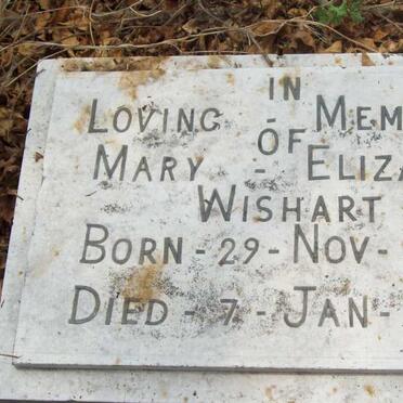 WISHART Mary Elizabeth 1900-1927