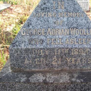 WOOLLEY George Adrian -1894