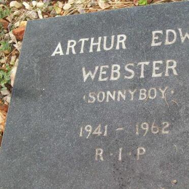 WEBSTER Arthur Edwin 1941-1962
