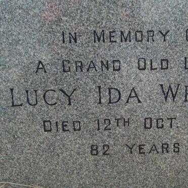 WRIGHT Lucy Ida -1971
