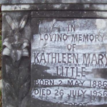 LITTLE Kathleen Mary 1886-1956