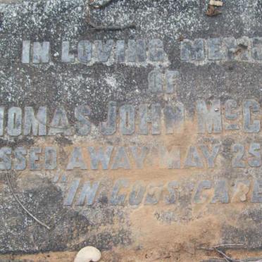 McGUSKER Thomas John -1939
