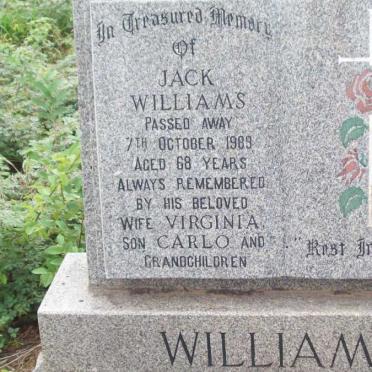 WILLIAMS Jack -1989