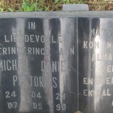 PRETORIUS Michel Daniel 1923-1990