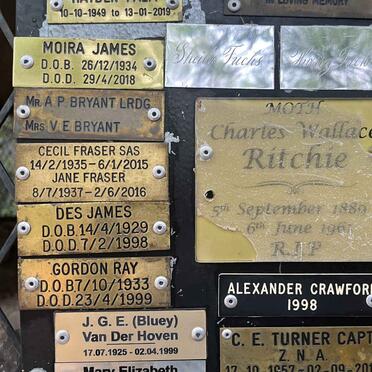 JAMES :: BRYANT :: FRASER :: FUCHS :: RITCHIE