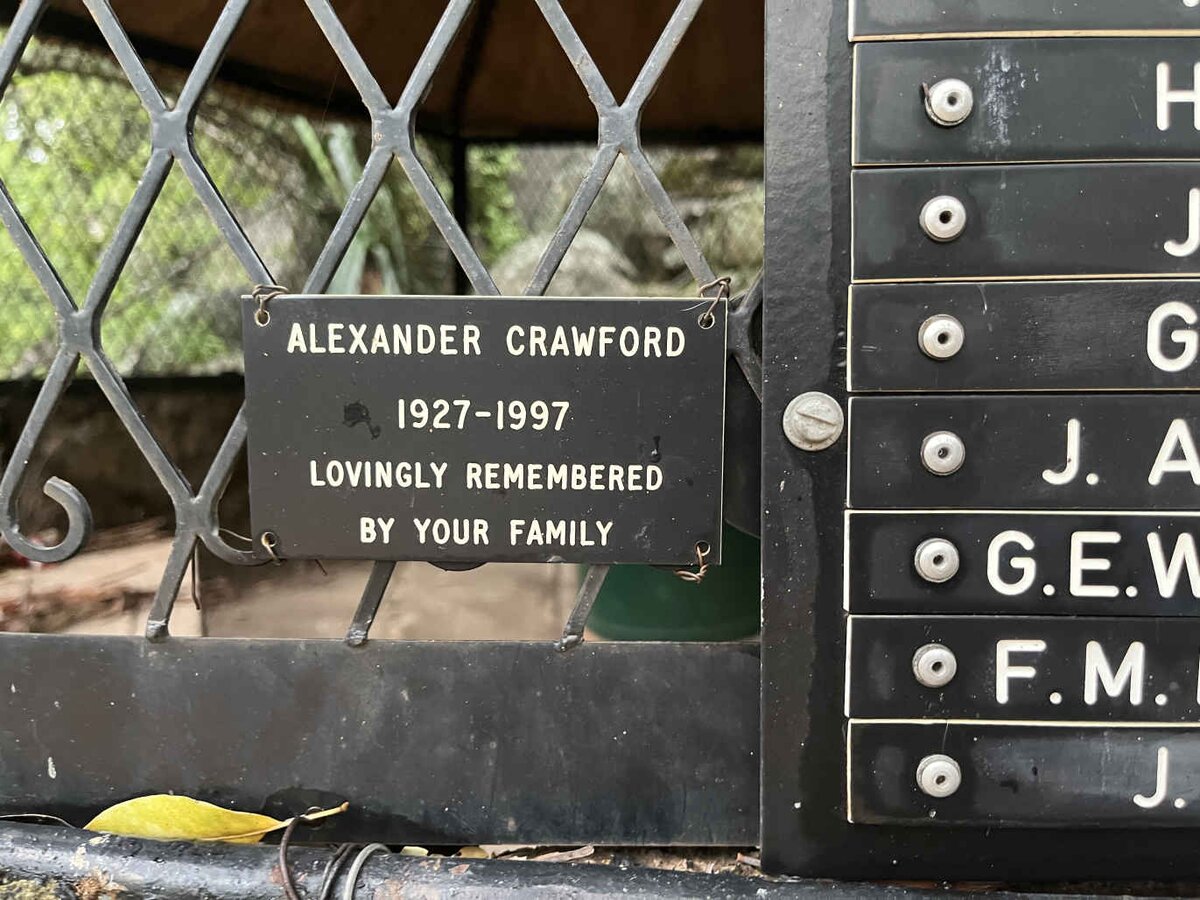 CRAWFORD Alexander 1927-1997