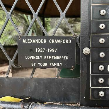 CRAWFORD Alexander 1927-1997