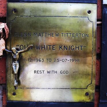 TITTERTON Glenn Mathew 1963-1998
