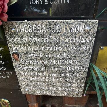 JOHNSON Theresa 1930-1995