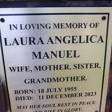 MANUEL Laura Angelica 1955-2023
