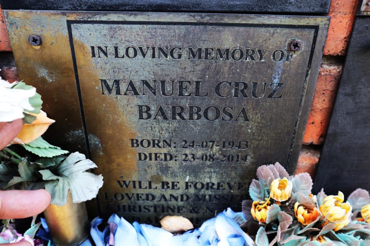 BARBOSA Manuel Cruz 1943-2014