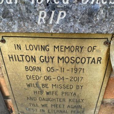 MOSCOTAR Hilton Guy 1971-2017