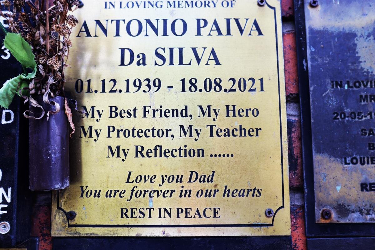SILVA Antonio Paiva, da 1939-2021