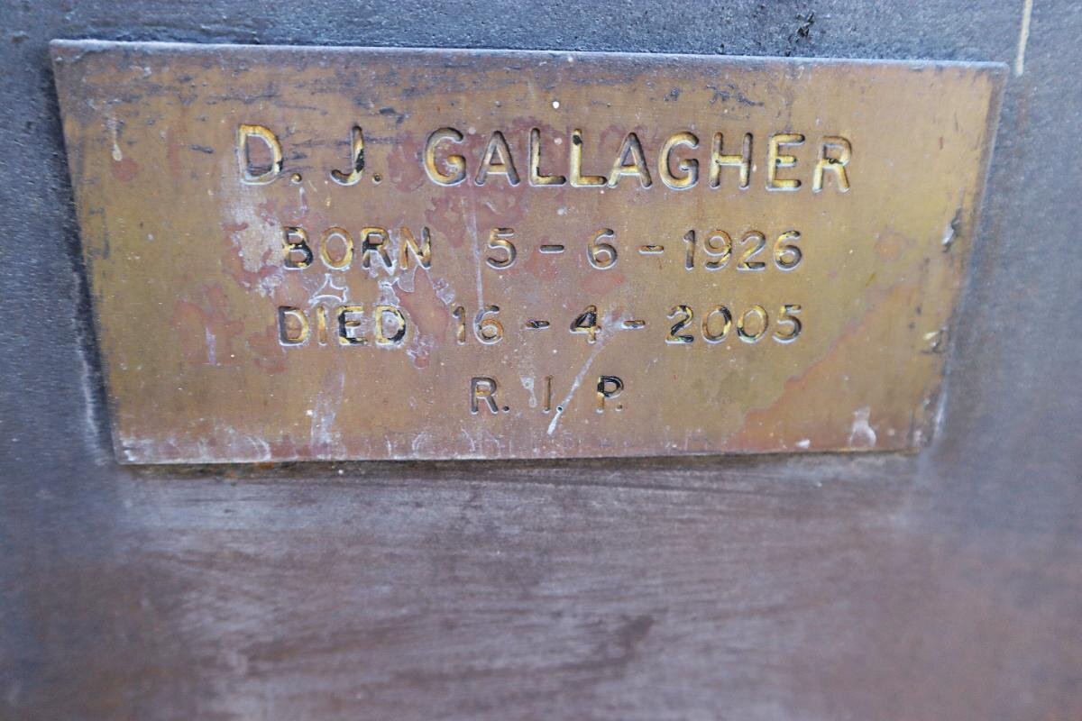 GALLAGHER D.J. 1926-2005