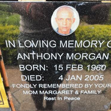 MORGAN Anthony 1960-2005
