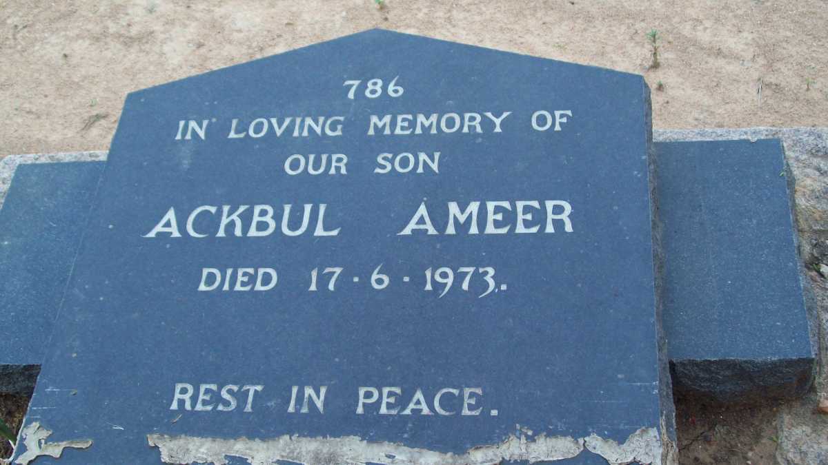 AMEER Ackbul-1973