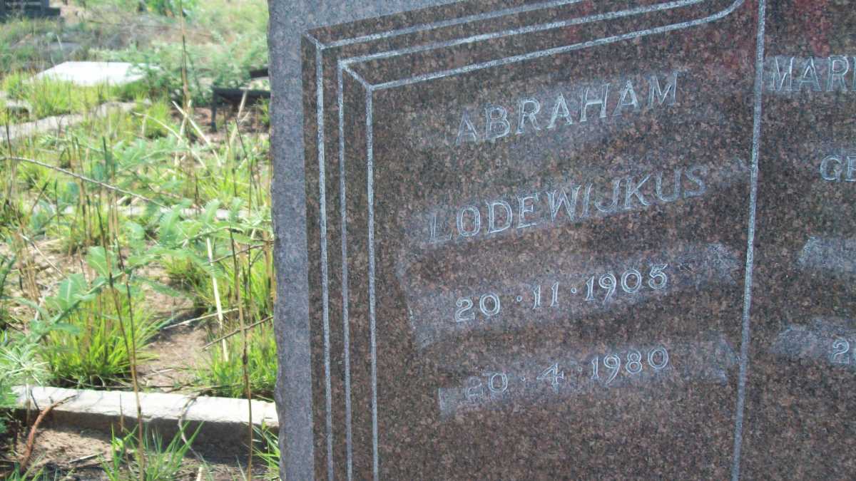 BOTHA Abraham Lodewijkus 1905-1980