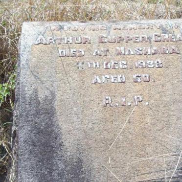 CREASY Arthur Cupper -1938