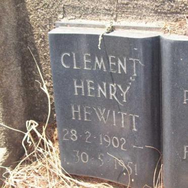 HEWITT Clement Henry 1902-1951