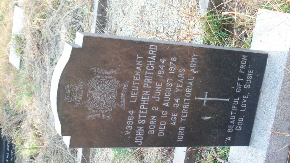 PRITCHARD John Stephen 1944-1978