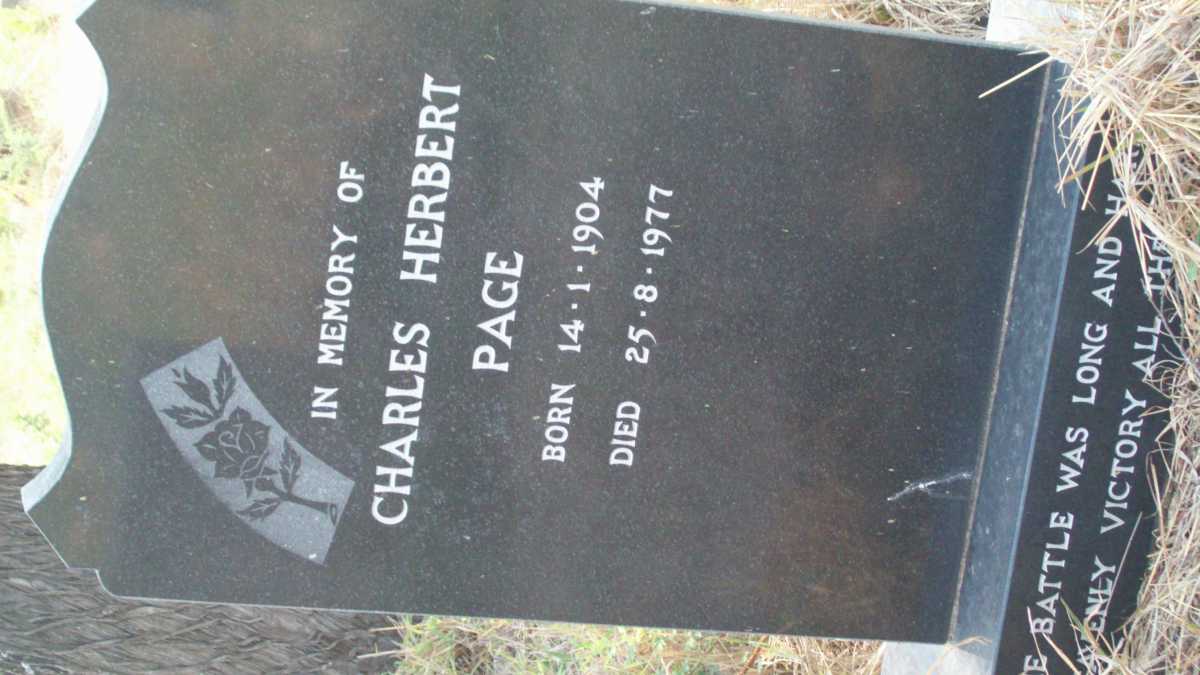 PAGE Charles Herbert 1904-1977