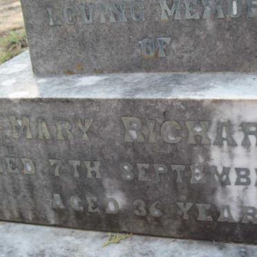RICHARDS Mary -1906