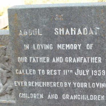 SHADAT Abdul -1959